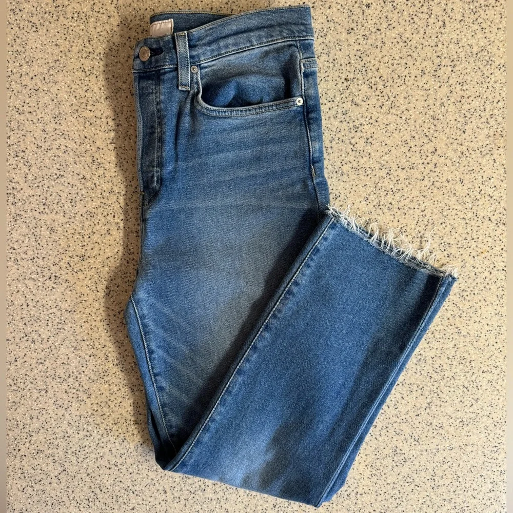 Frank & Eileen- Cork Everyday Jeans Raw Hem Antique Blue.Size 31